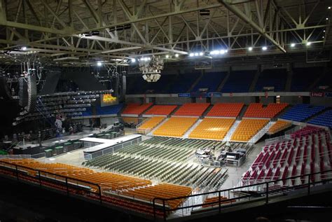 Charleston coliseum - 200 Civic Center Drive, Charleston, WV, United States, 25301. www.chaswvccc.com. +1 304 345 1500. Charleston Civic Center serves as a multi-faceted venue in the heart of city, featuring an eclectic program of conferences, concerts, seminars and key sports events. First built in the year 1959, it underwent several design and …